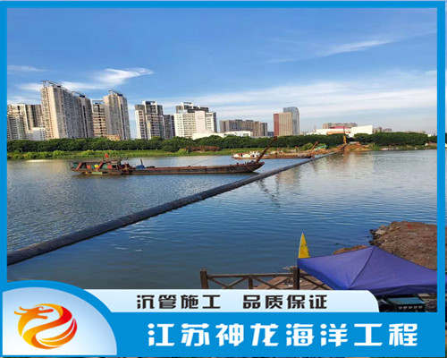 郑州引水管道水下施工