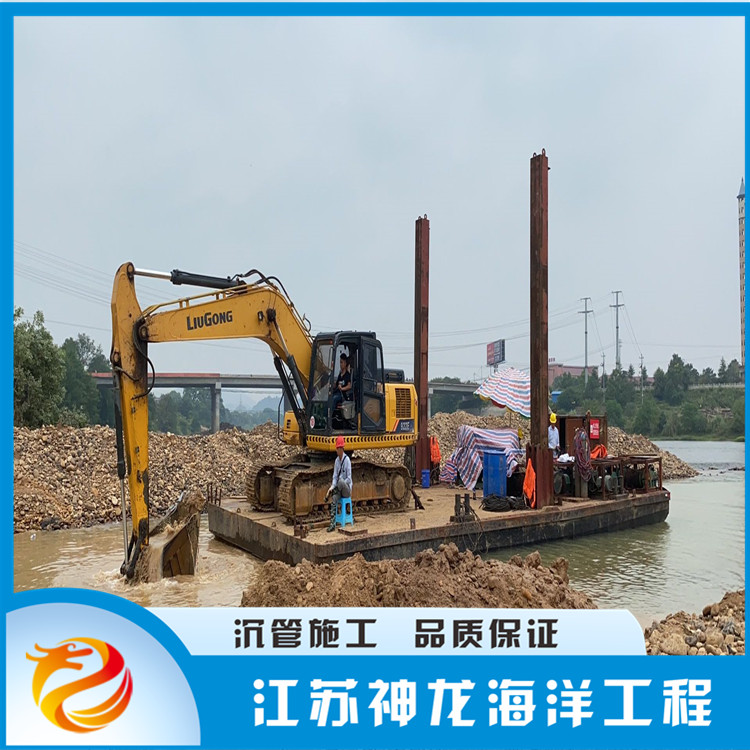 衡水龙岩水下沉管砂石回填