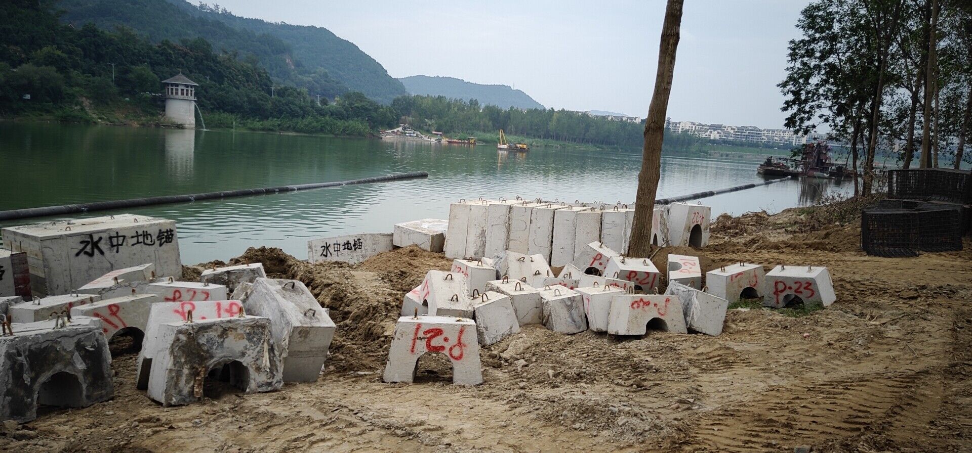 台州市沉管法施工