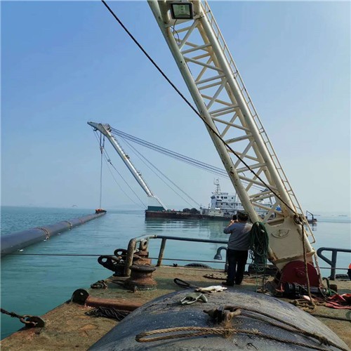 郑州威海市水下取水头安装
