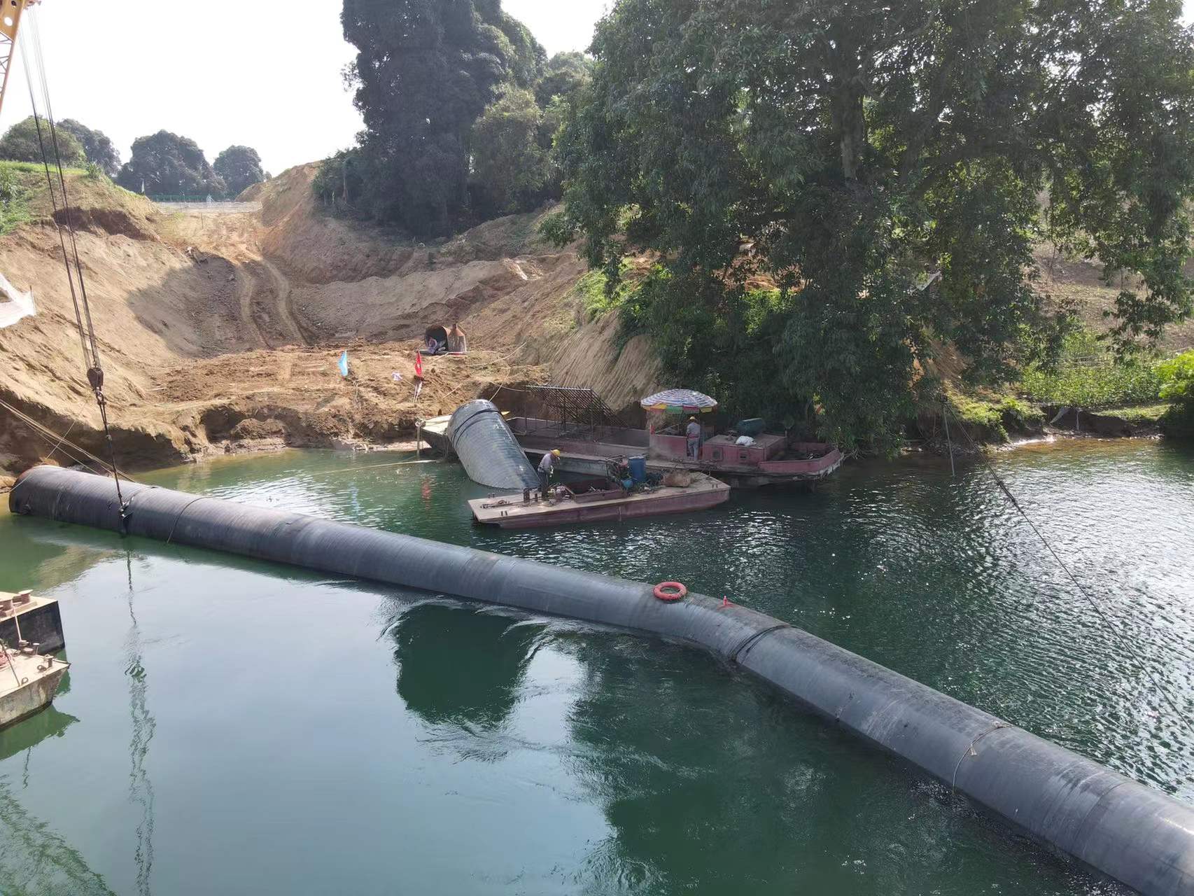 郑州十堰市水下法兰安装